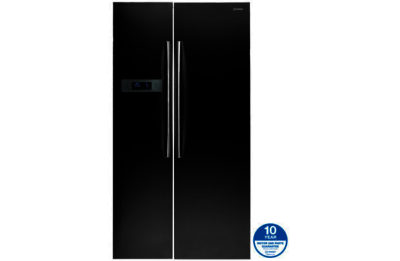 Indesit SBSAA 530 K D Fridge Freezer - Black